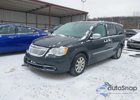 2012 Chrysler Town & Country Touring-L z USA, uszkodzony, nr VIN 2C4RC1CG6CR119467